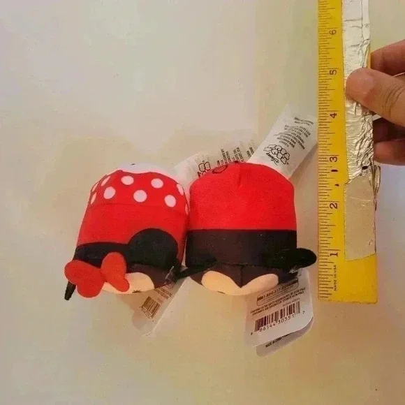 Disney Tsum Tsum Mini Plush Lot Of 4 2023 NWT Mickey Mouse, Minnie, Donald Duck - Picture 12 of 13